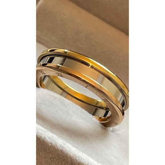 Ring Other - Gold & Silver thick band Mens wedding ring
